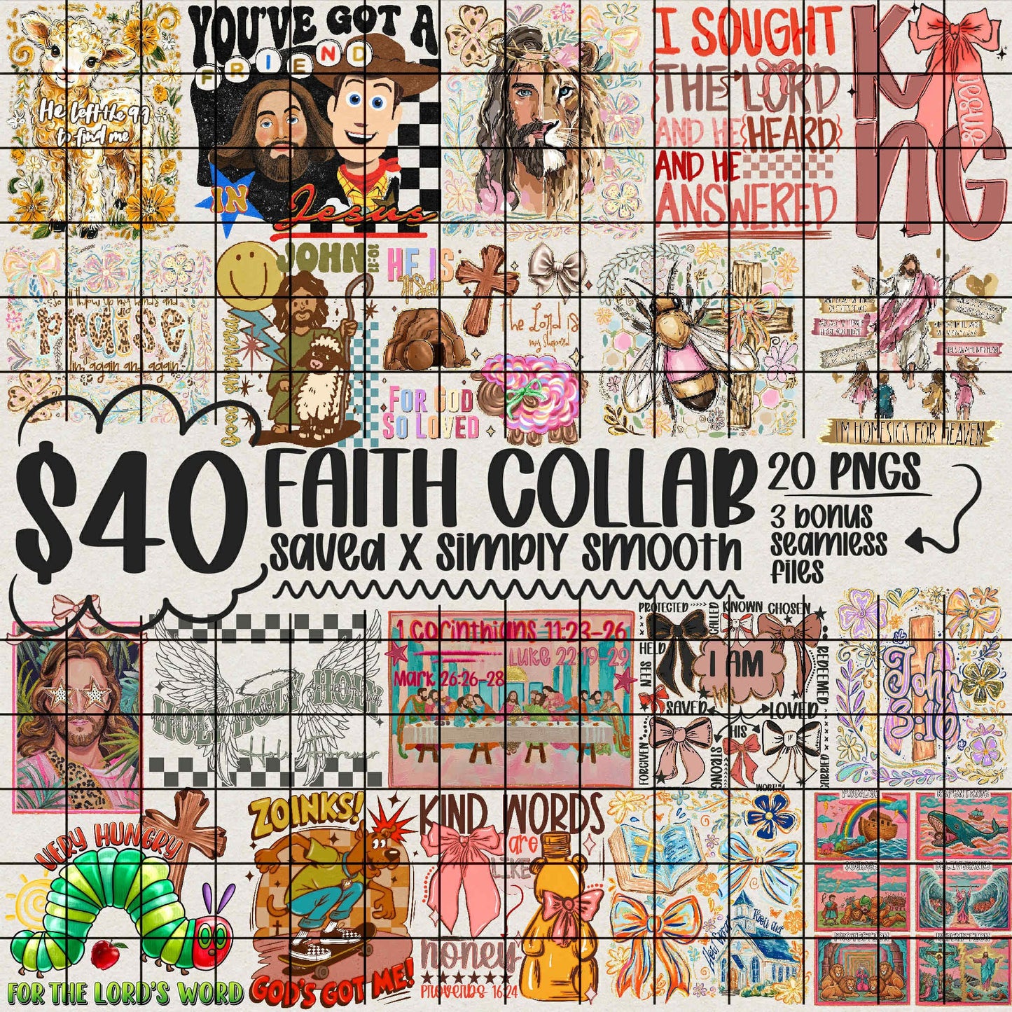 Faith Collab | Simply Smooth x Saved Digital