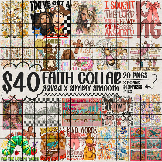 Faith Collab | Simply Smooth x Saved Digital