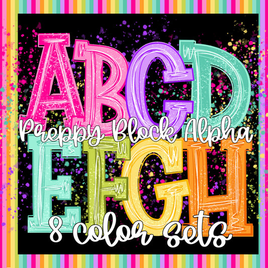 Preppy block Alpha