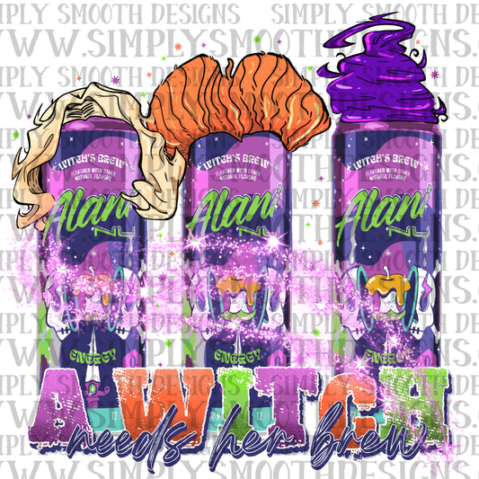 A witch needs her brew