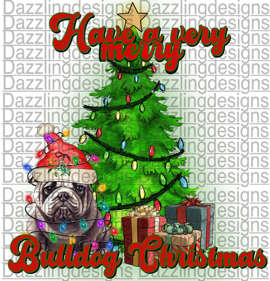 Have a very merry BULLDOG Christmas