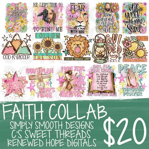 Faith Collab | Simply Smooth x C’s Sweet Threads x Renewed Hope