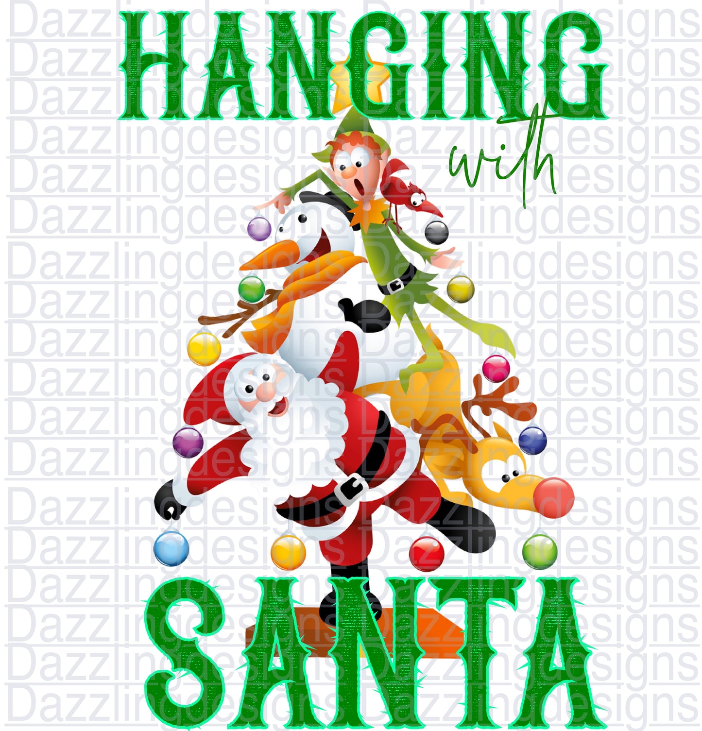 Hanging with Santa