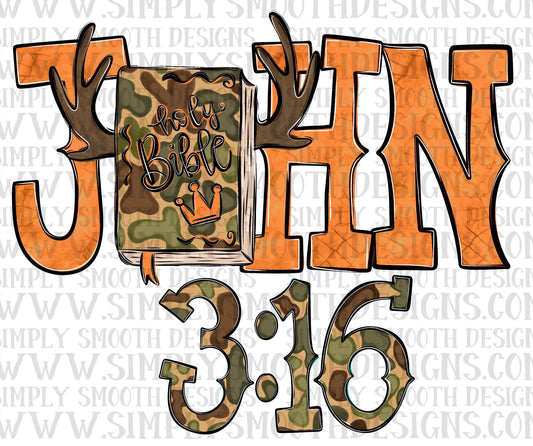 John 3:16 Camo
