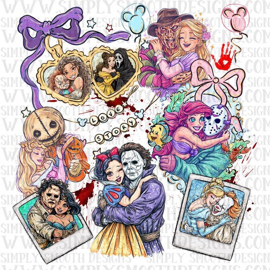 Princess horror locket
