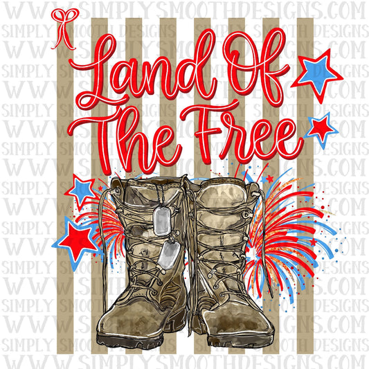 Land of The Free Stripes