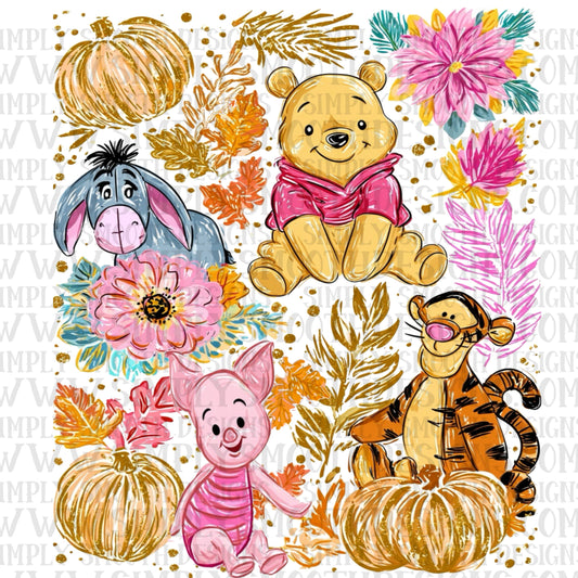 Bear and friends fall