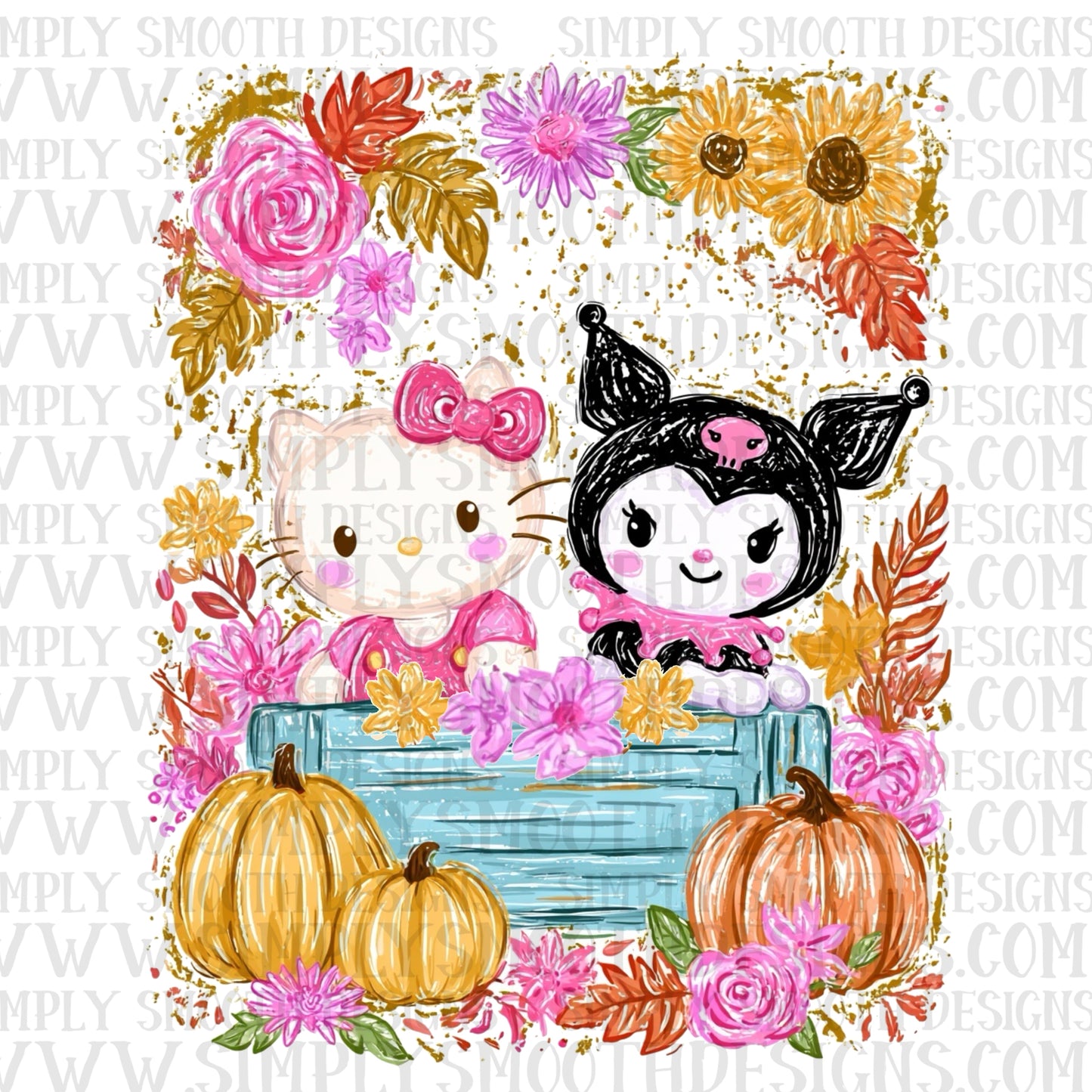 Hello K_tty fall floral