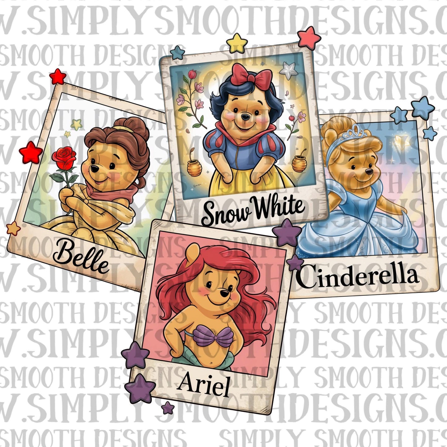 Princess Pooh Polaroid