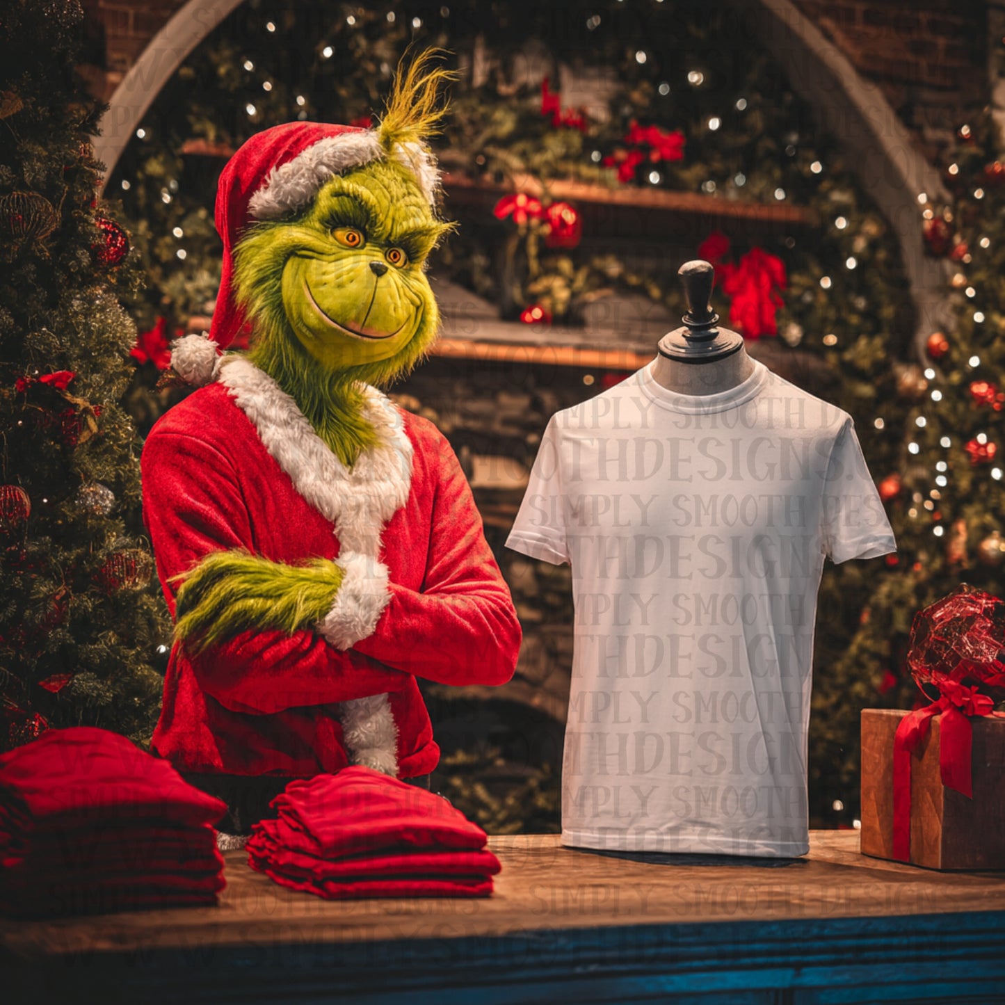 Christmas mock-up