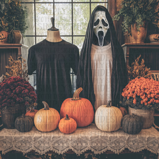 Spooky mock-up