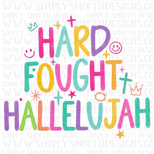 Hard fought hallelujah