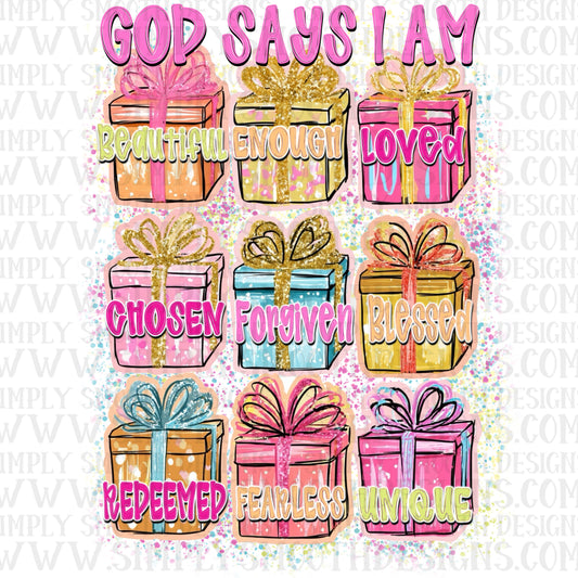God says I am