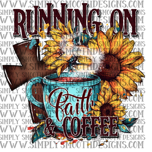 Running on faith and coffee