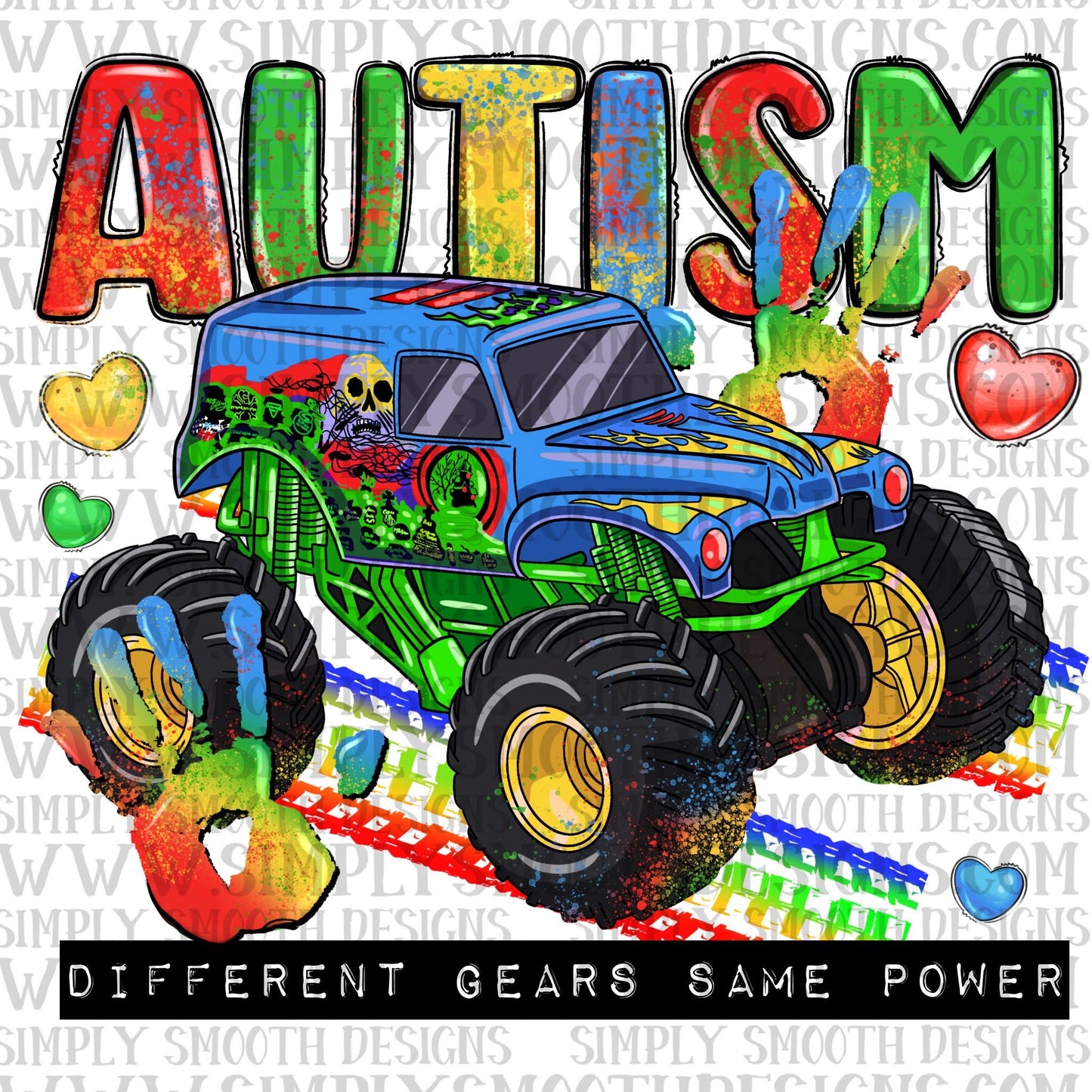 Autism Different Gears Same Power MJ