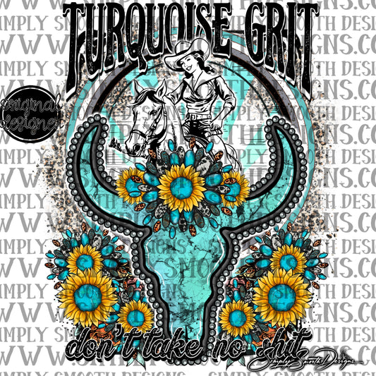 Turquoise grit