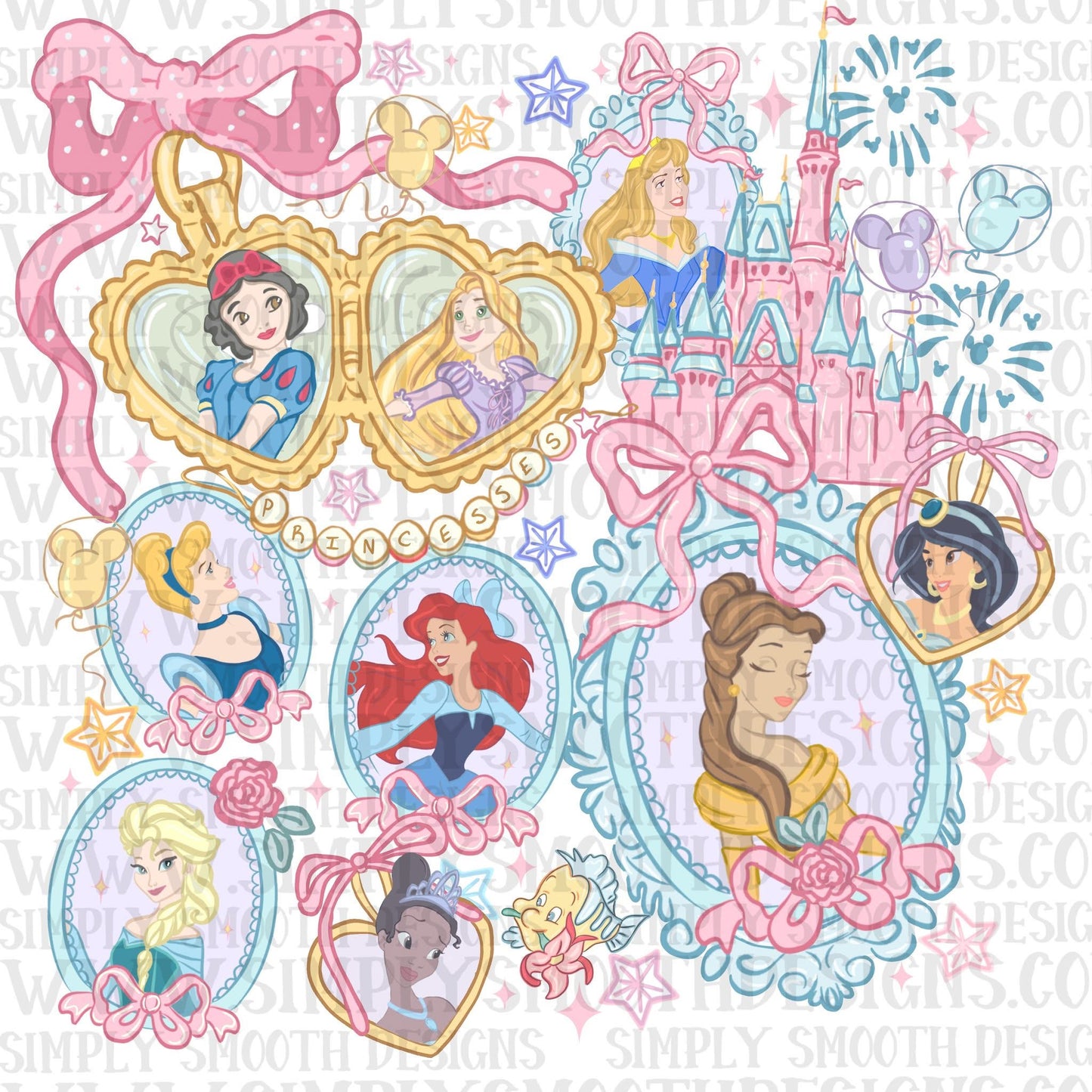 Pastel Princess Locket