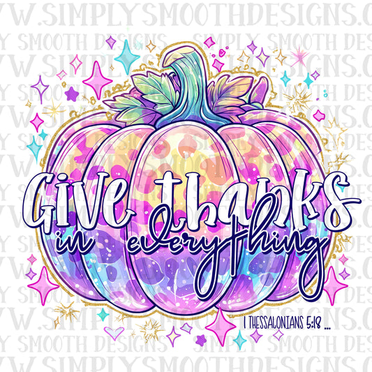 Give thanks