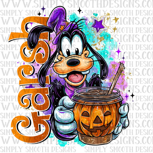 Garsh goofy pumpkin