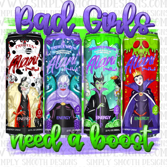 Bad girls need a boost
