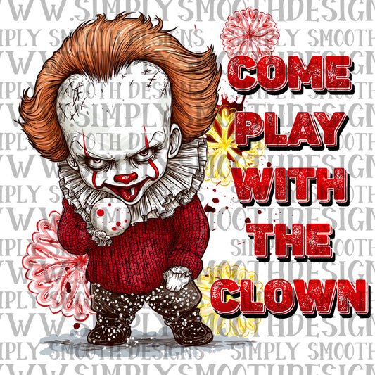 Come play with the clown