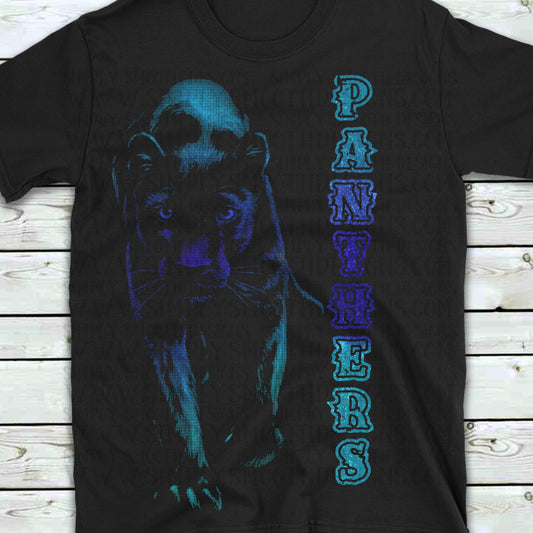 Panthers halftone
