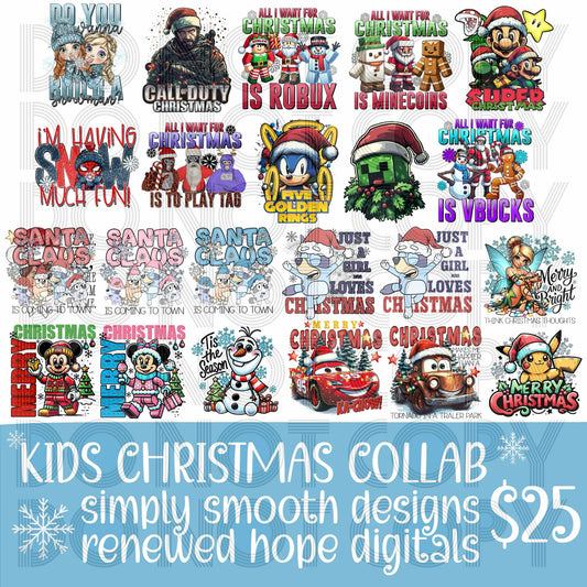 Kids Christmas Collab with Renewed Hope