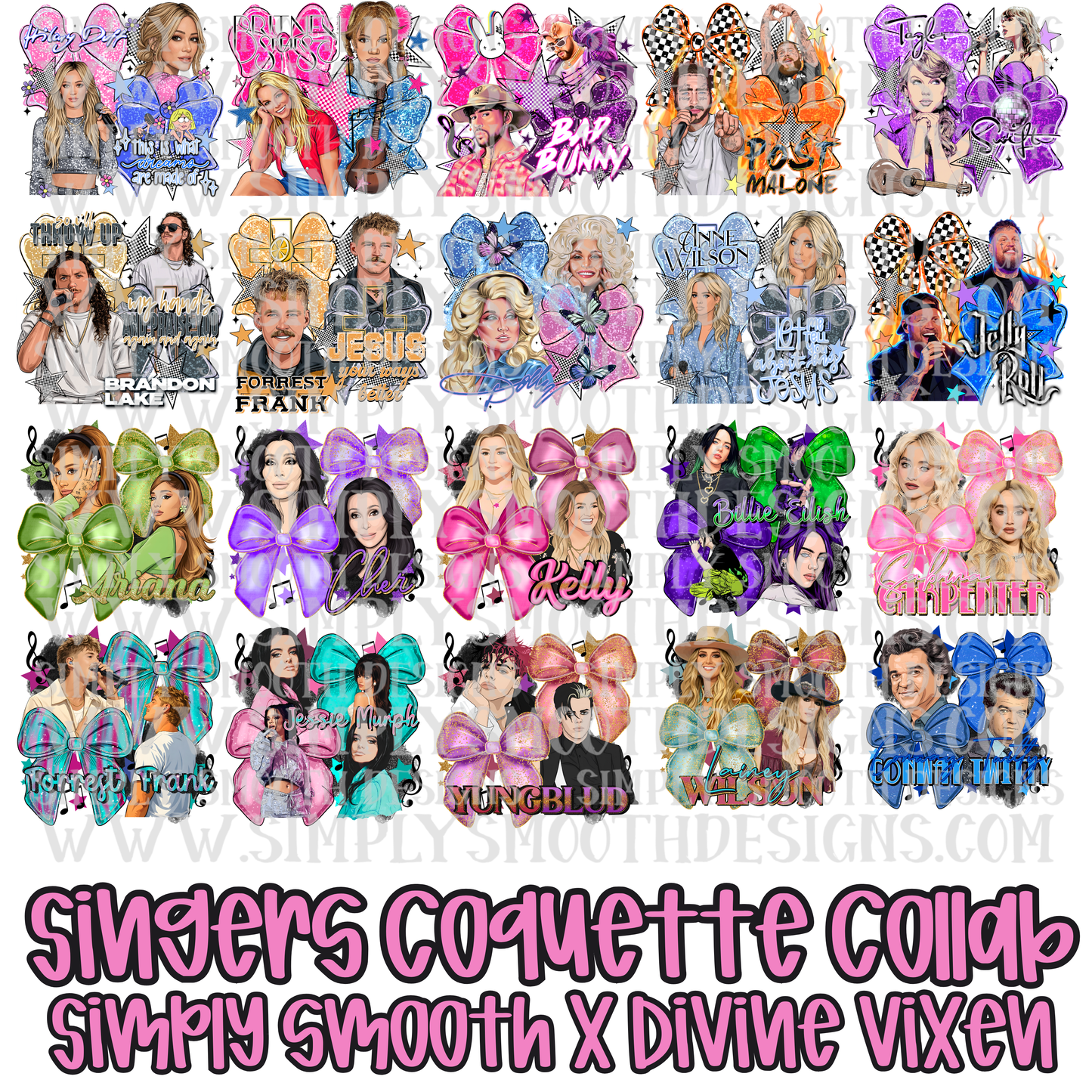 Singers Coquette Collab With Divine Vixen Designs