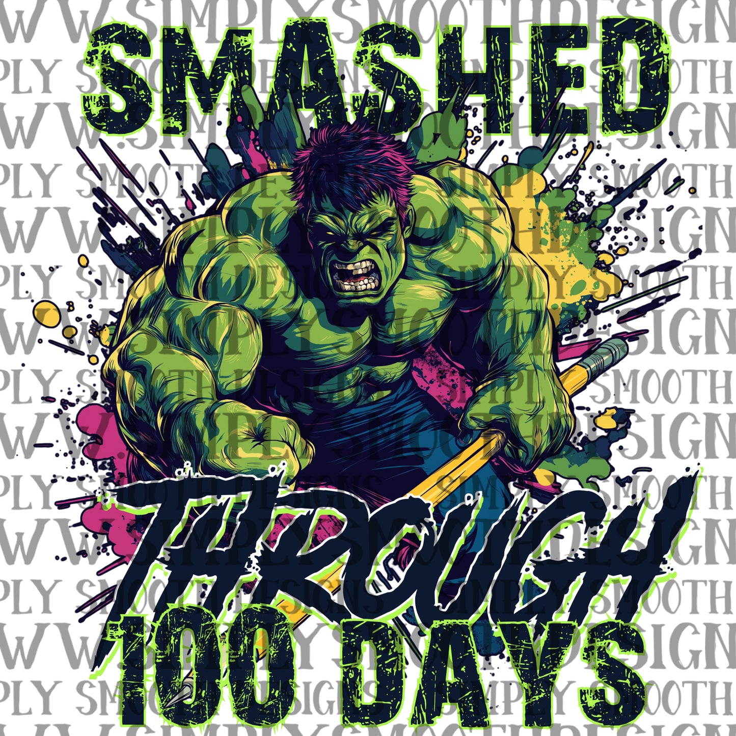 Smashed through 100 days