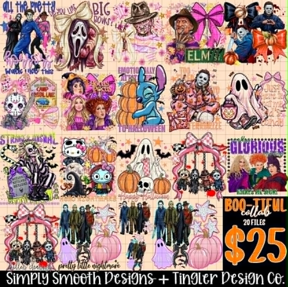 Boo-tiful collab with Tingler Designs
