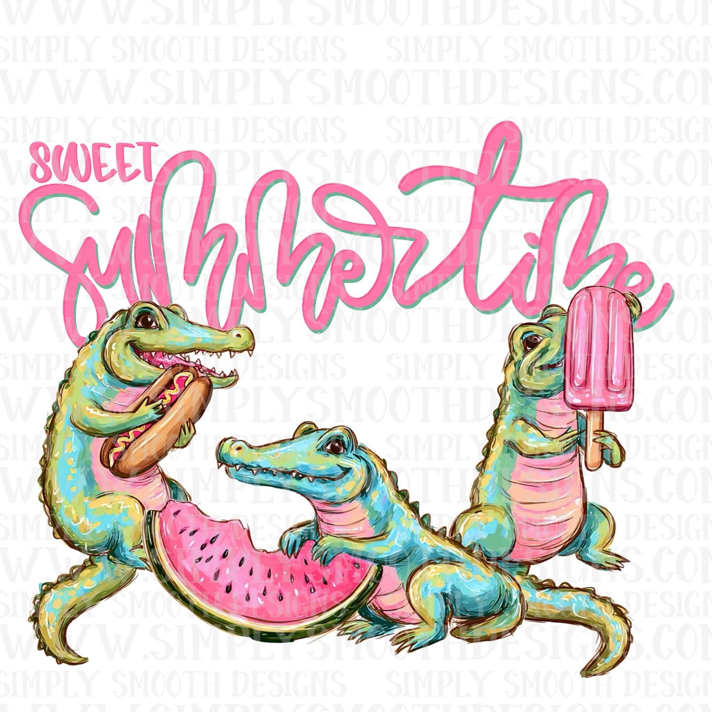 Sweet Summertime Alligator