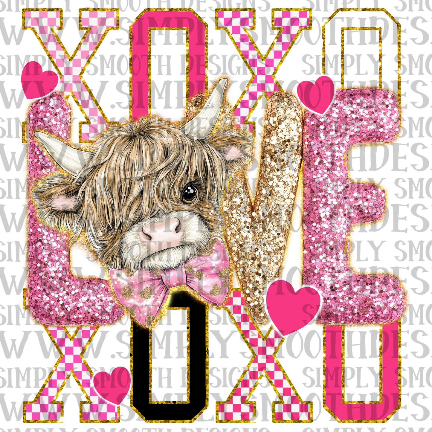 Highland cow love