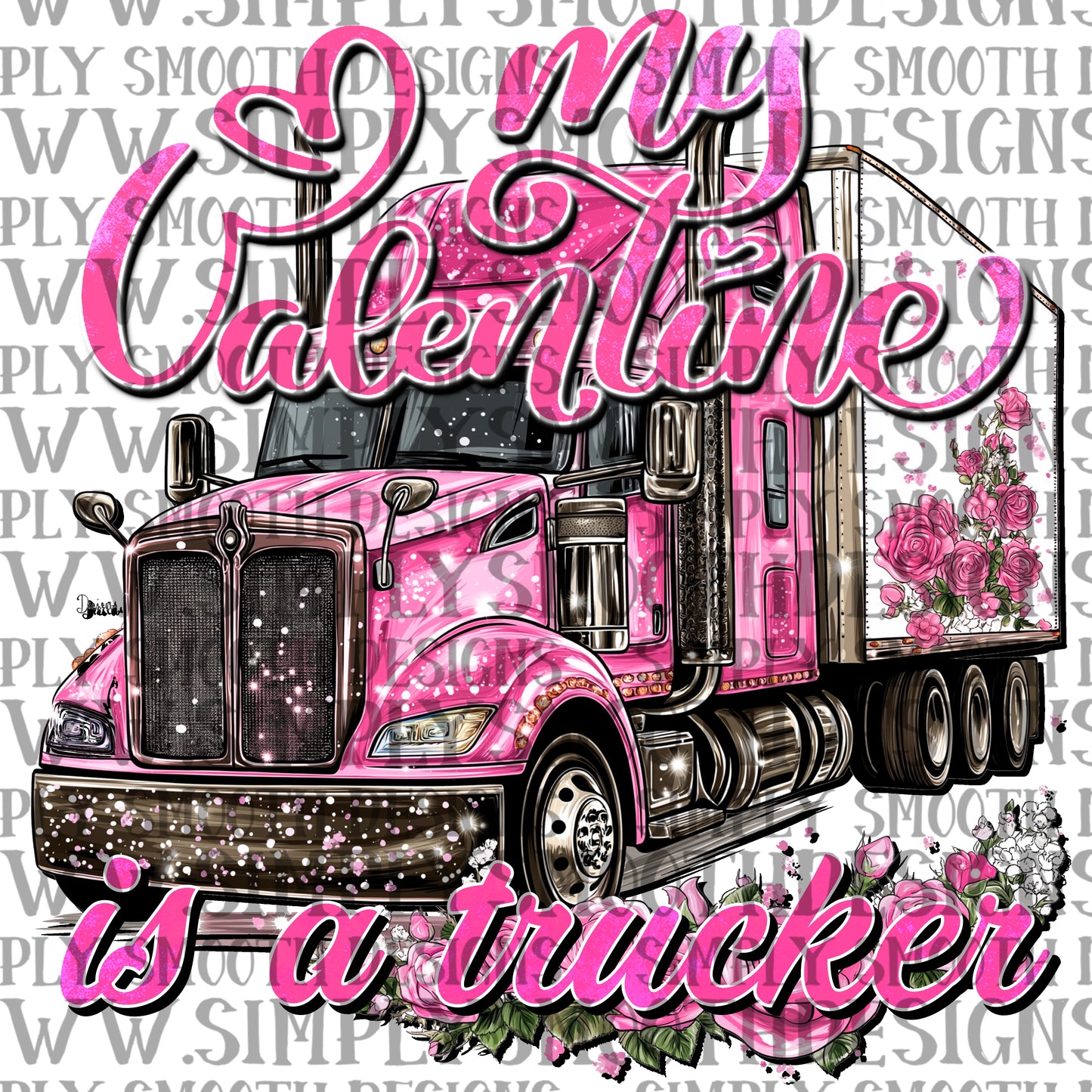 Valentine trucker