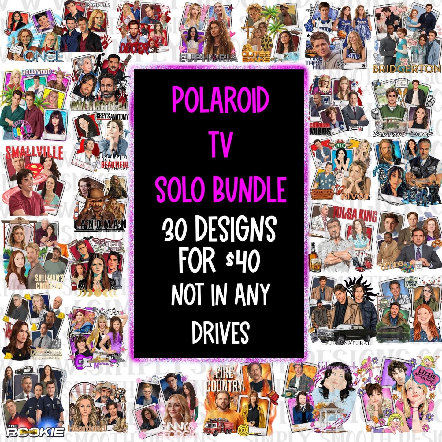 TV Polaroid Exclusive Solo Bundle - NOT IN ANY DRIVES