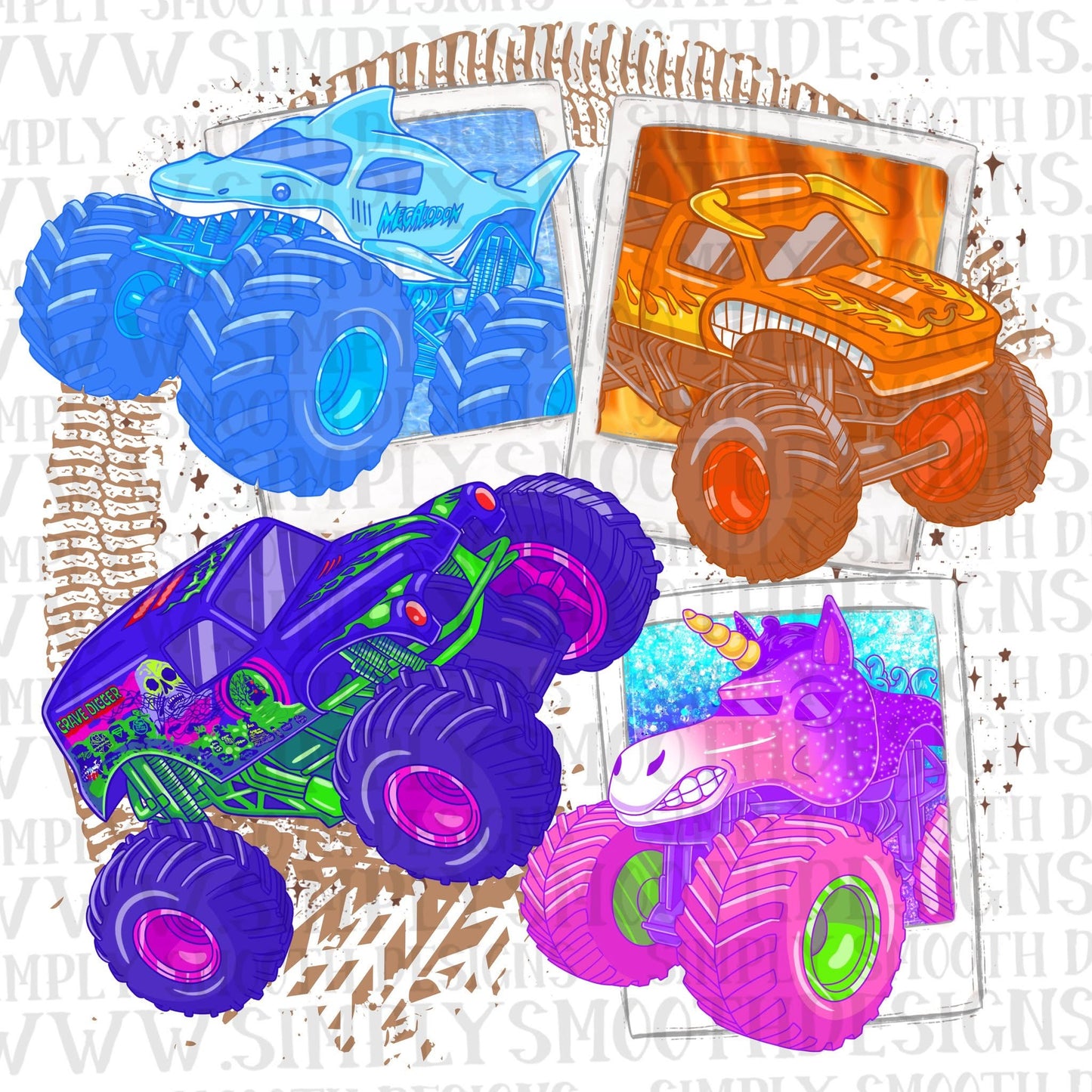 Monster J_m Bright Toned Polaroid