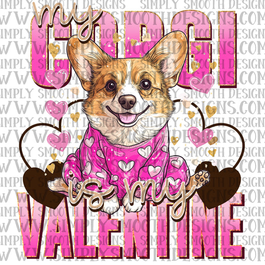 Corgi Valentine