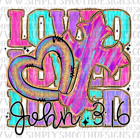 Loved John 3:16