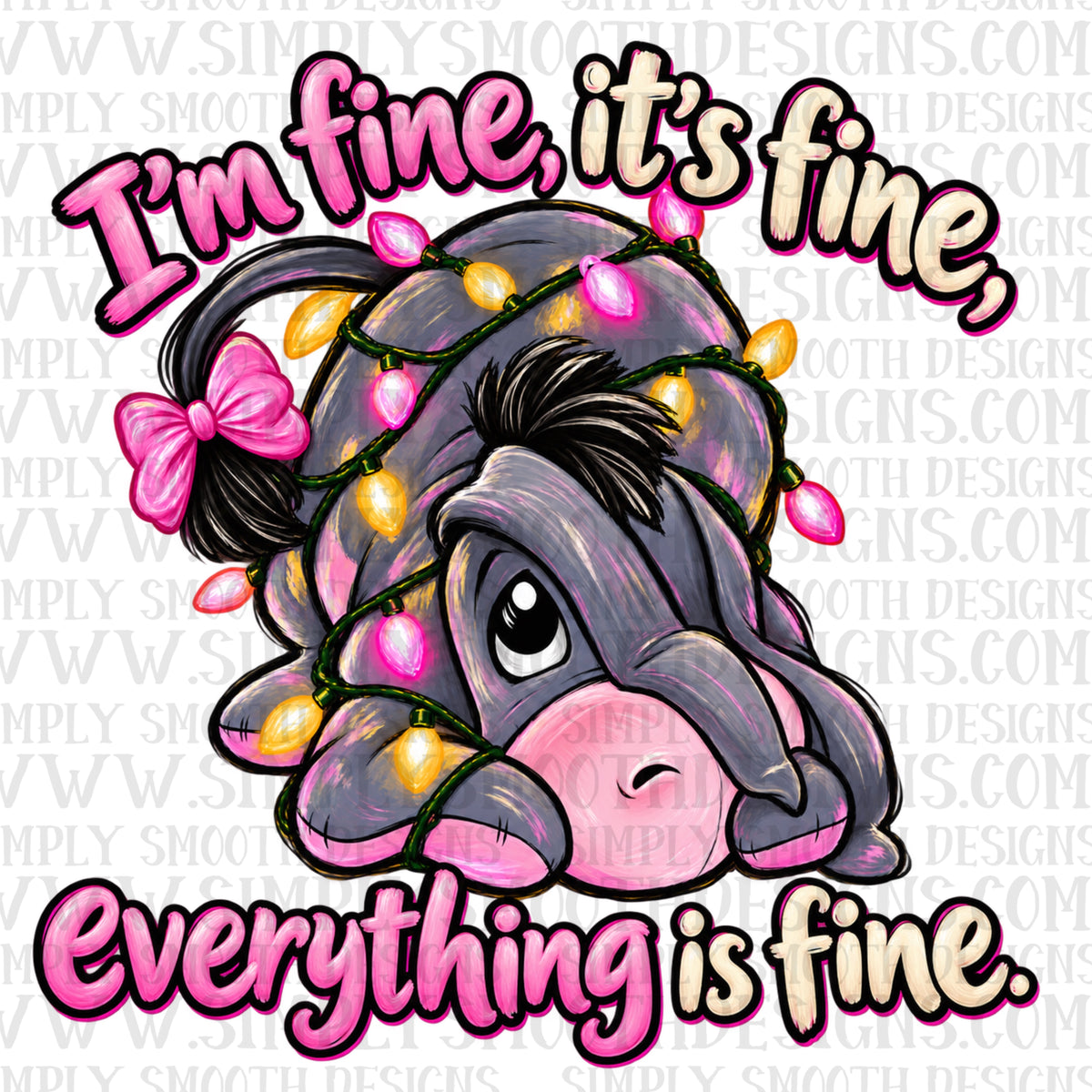 I’m fine it’s fine everything is fine