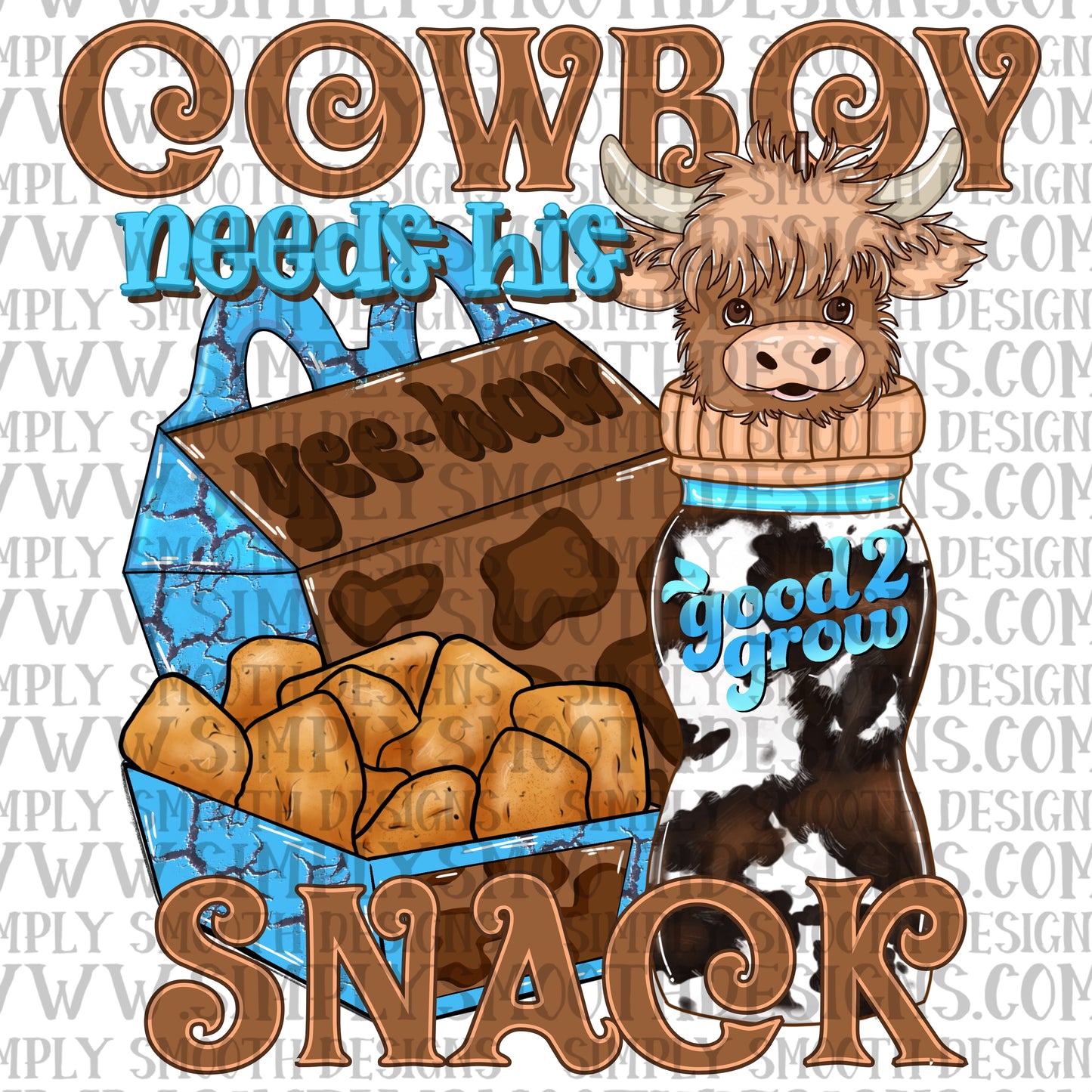 Cowboy needs his snack