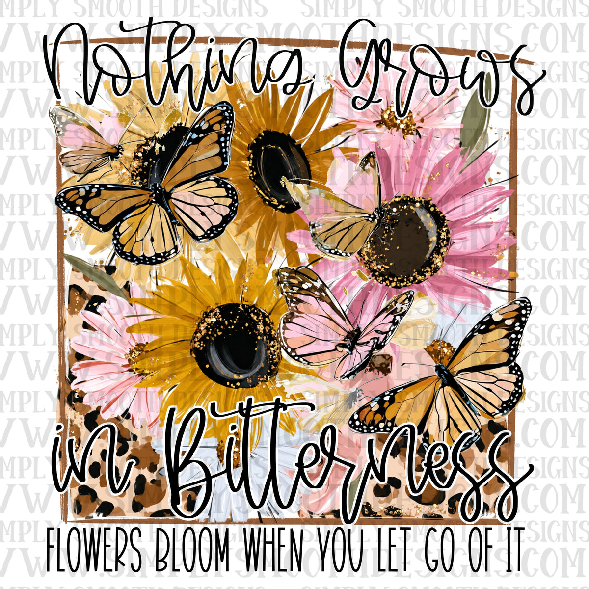 Nothing grows in bitterness png download