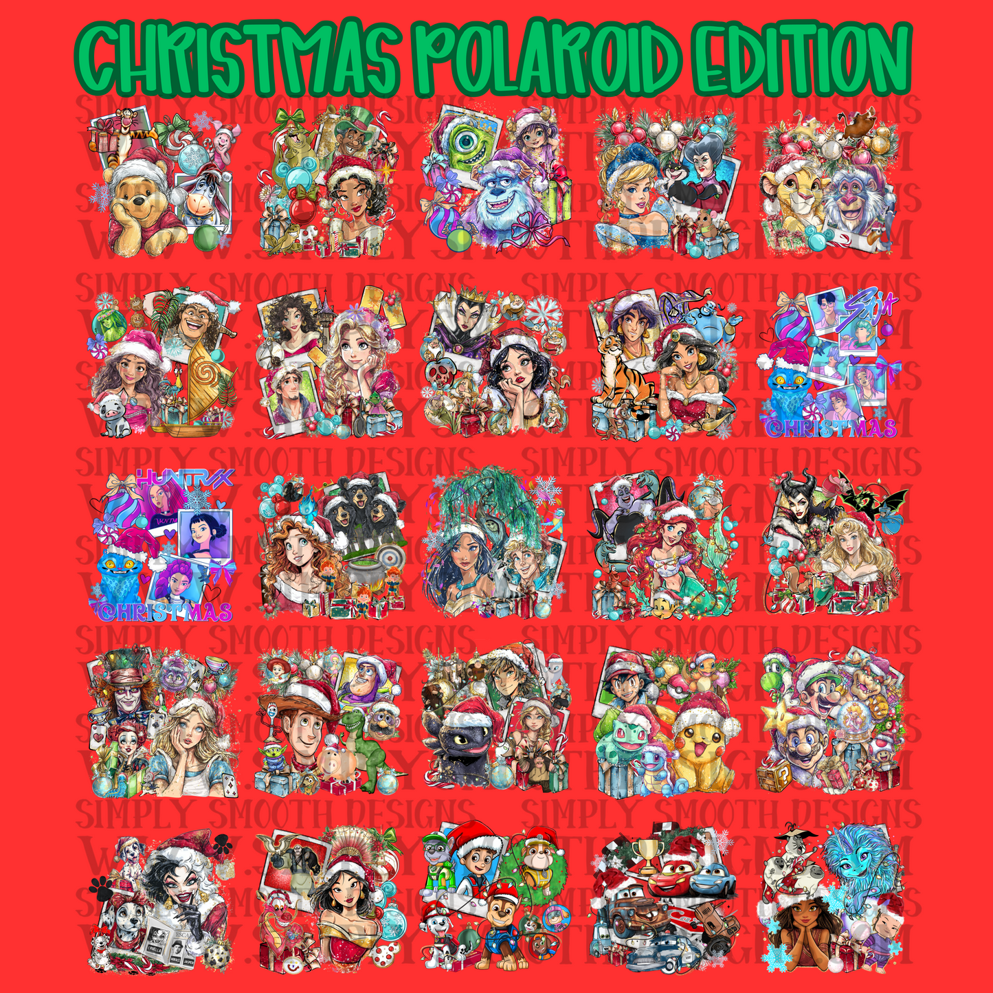 Christmas Polaroid Solo Bundle - IN OCTOBER 2025 DRIVE