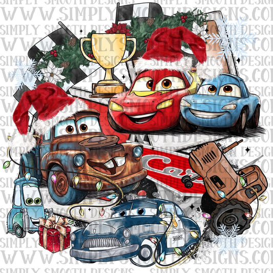 Car Christmas Polaroid