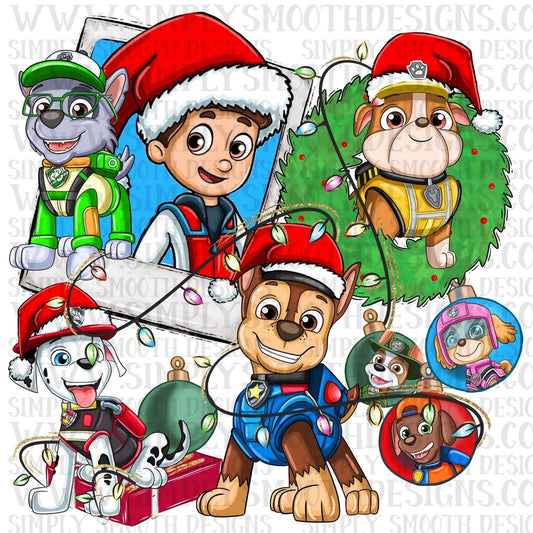 Patrol Christmas Polaroid