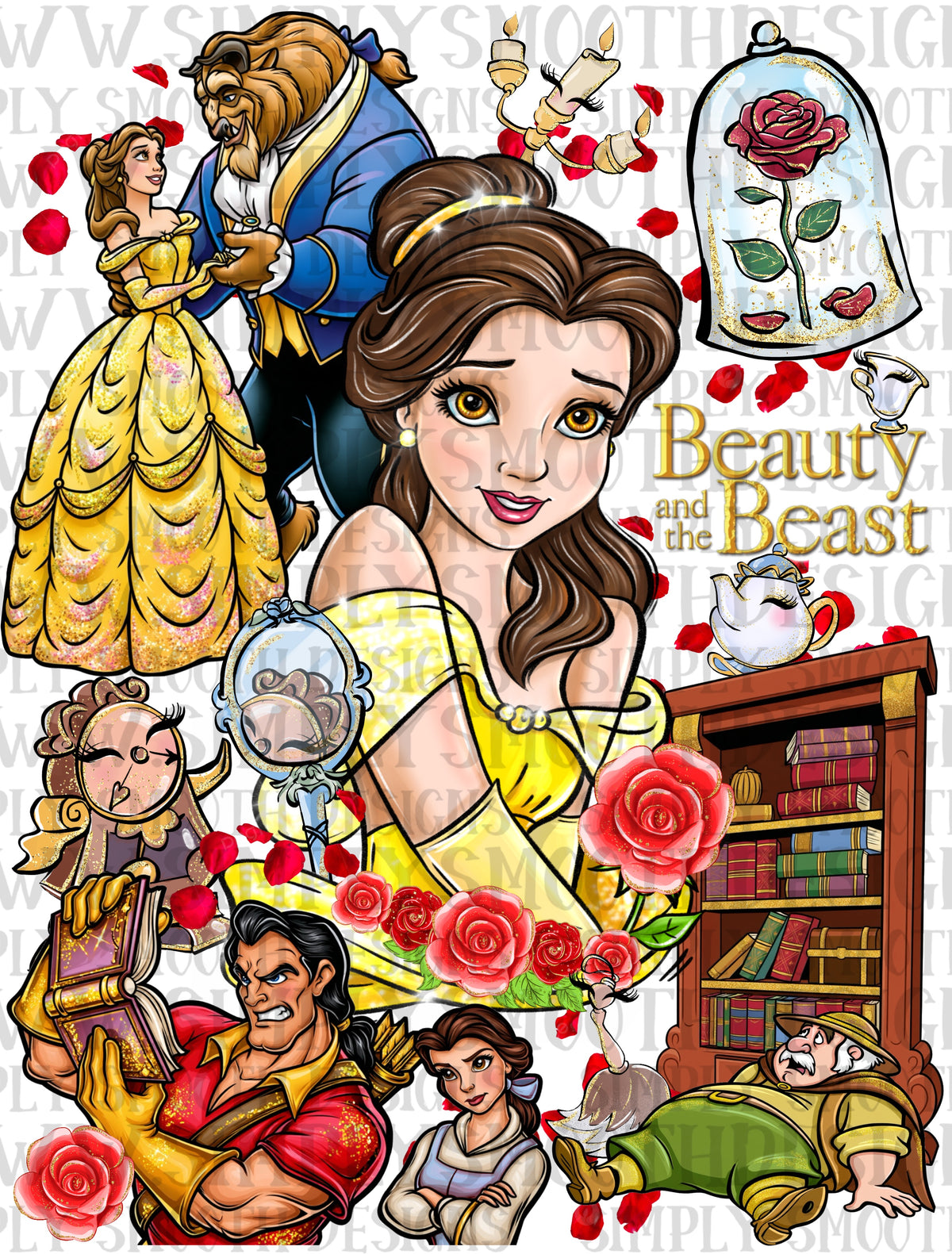 Princess Collage png download