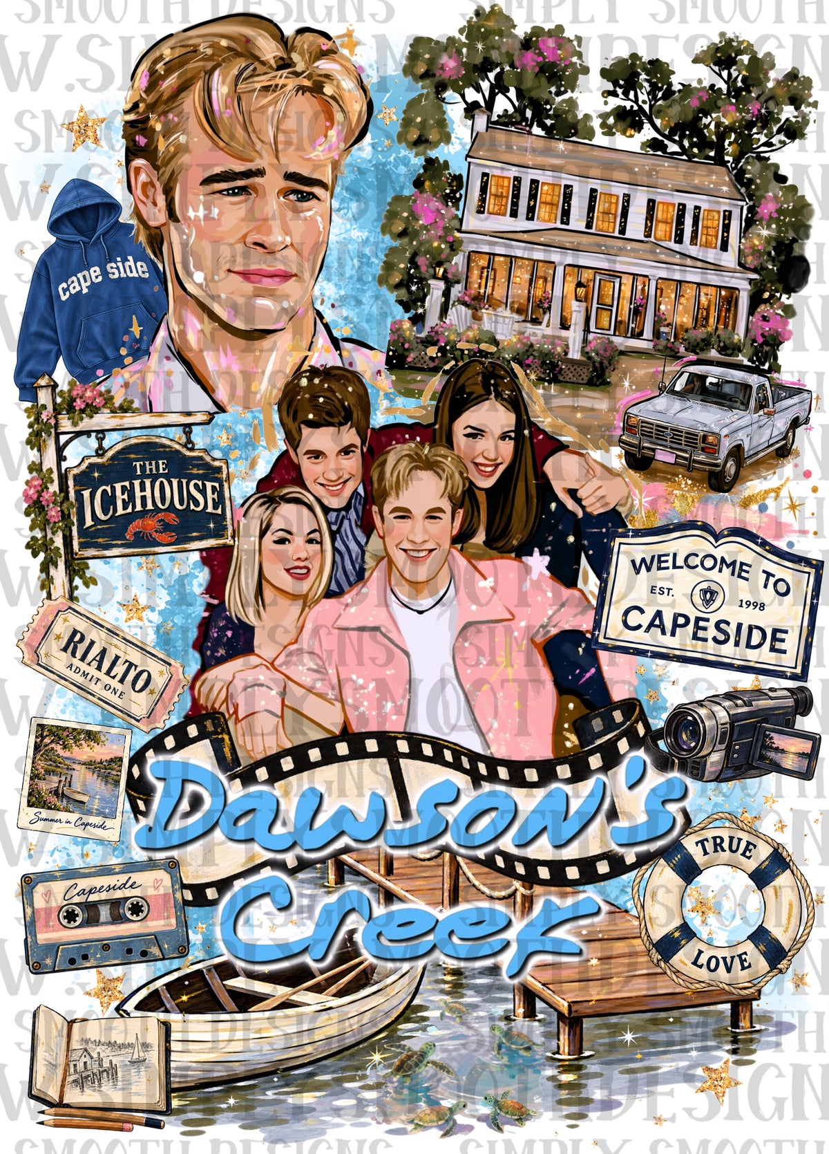 Dawson Collage png download