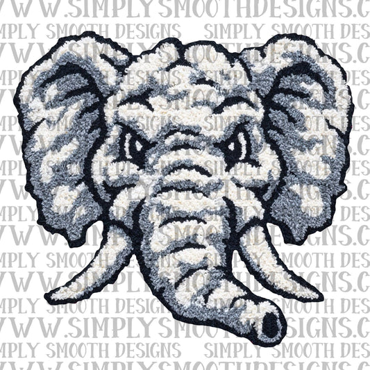 Faux Yarn Elephant