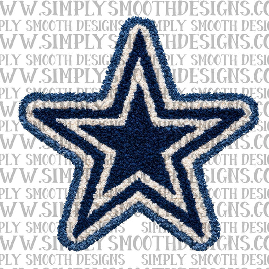 Faux Yarn Star