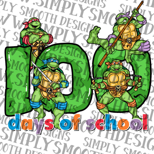 100 Tmnt days of school