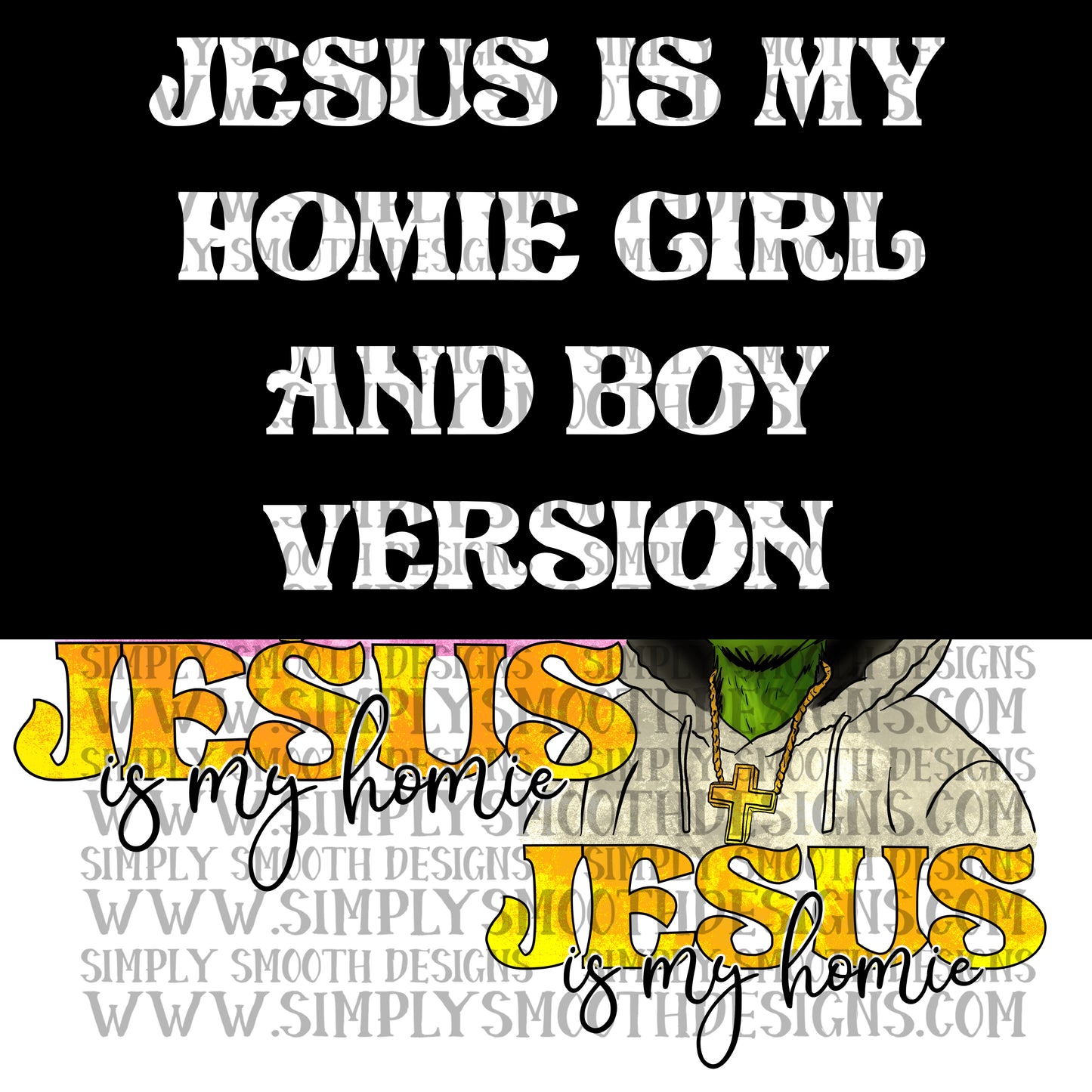 Jesus is my homie