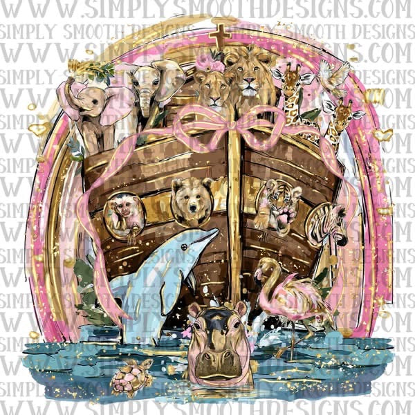 Noah’s Ark Faux Glitter